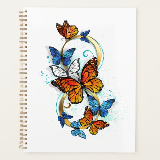 Oneindigheid van Monarch Vlinders Planner (Voorkant)