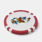 Oneindigheid van Monarch Vlinders Poker Chips (Enkel)