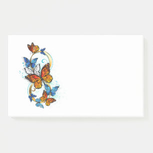 Oneindigheid van Monarch Vlinders Post-it® Notes