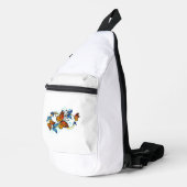 Oneindigheid van Monarch Vlinders Sling Bag (Rechterhoek)