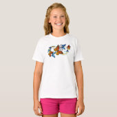 Oneindigheid van Monarch Vlinders T-shirt (Voorkant volledig)
