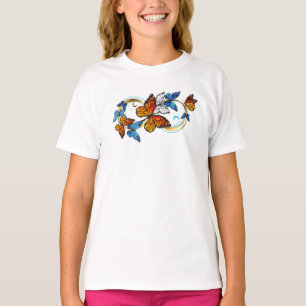 Oneindigheid van Monarch Vlinders T-shirt
