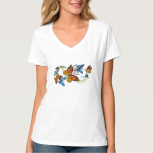 Oneindigheid van Monarch Vlinders T-shirt