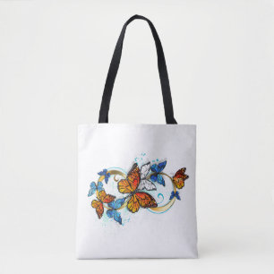 Oneindigheid van Monarch Vlinders Tote Bag