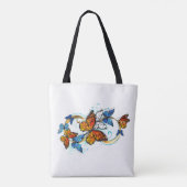 Oneindigheid van Monarch Vlinders Tote Bag (Achterkant)