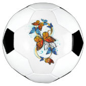 Oneindigheid van Monarch Vlinders Voetbal (Gedraaid)