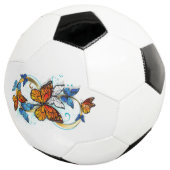 Oneindigheid van Monarch Vlinders Voetbal (Drie kwart)