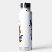 Oneindigheid van Monarch Vlinders Waterfles (Links)