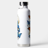 Oneindigheid van Monarch Vlinders Waterfles (Rechts)