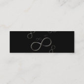 Oneindigheid - Wetenschappers Mini Visitekaartje (Achterkant)