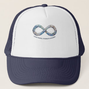 Oneindigheidssymbool Chaos Bedrade Sterkte Geometr Trucker Pet
