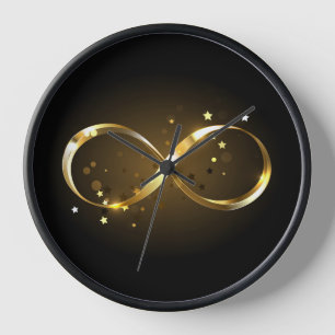 Oneindigheidssymbool in goud