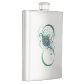 Oneindigheidssymbool met pauwveer flacon (Rechts)