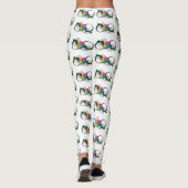 Oneindigheidssymbool met regenboogroos leggings (Achterkant)