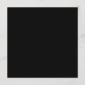 Oneindigheidssymbool met regenboogveer programmakaart (Achterkant)