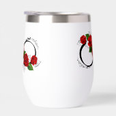 Oneindigheidssymbool met rode rozen (Rechts)
