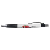Oneindigheidssymbool met rode rozen pen (Bovenkant)