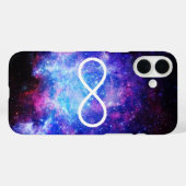 Oneindigheidssymbool nevel Case-Mate iPhone case (Achterkant (horizontaal))