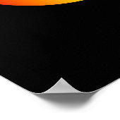 Oneindigheidssymbool van de regenboog poster (Hoek)