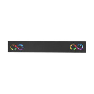 Oneindigheidssymbool van regenboogkometen