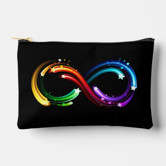 Oneindigheidssymbool van regenboogkometen etui (Voorkant)