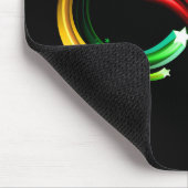 Oneindigheidssymbool van regenboogkometen muismat (Hoek)