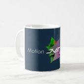 onek Motion Graphics Tasse Koffiemok (Voorkant links)