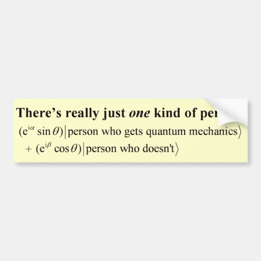 OneKind bumper sticker (Voorkant)