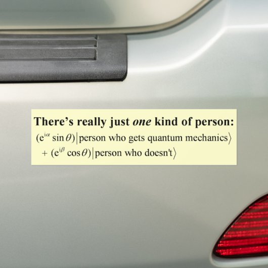 OneKind bumpersticker (Op auto)