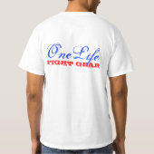 OneLifeRedWhiteBlue T-shirt (Achterkant)