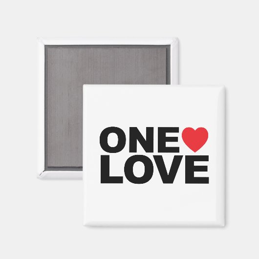 OneLove Logo Magnet (Voorkant / Achterkant)