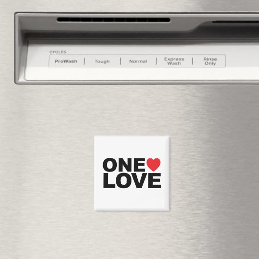 OneLove Logo Magnet (Insitu (Vaatwasser))