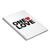 OneLove Logo Notitieboek (Rechterzijde)