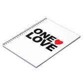 OneLove Logo Notitieboek (Linkerzijde)