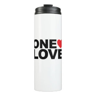 OneLove Logo Thermal Tumbler Thermosbeker
