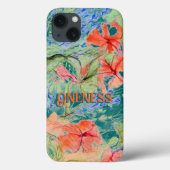 Oneness Balsam en Lobelia bloemen Case-Mate iPhone Case (Achterkant)