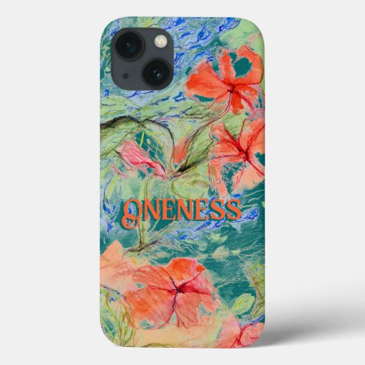Oneness Balsam en Lobelia bloemen Case-Mate iPhone Case (Achterkant)