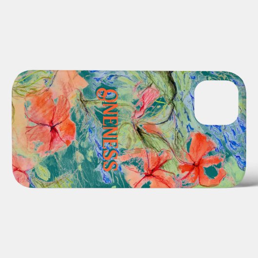 Oneness Balsam en Lobelia bloemen Case-Mate iPhone Case (Achterkant (horizontaal))