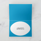 Onenthousiaste kerstkat feestdagen kaart (Binnen)