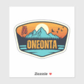 Oneonta, Alabama Sticker (Vel)