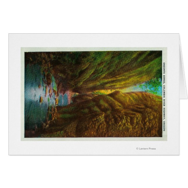 Oneonta Gorge in Columbia River Gorge (Voorkant Horizontaal)