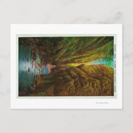 Oneonta Gorge in Columbia River Gorge Briefkaart (Voorkant)