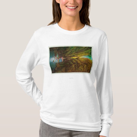 Oneonta Gorge in Columbia River Gorge T-shirt (Voorkant)