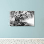 Oneonta Gorge PhotographyColumbia River, OF Canvas Afdruk (Insitu (Houten vloer))