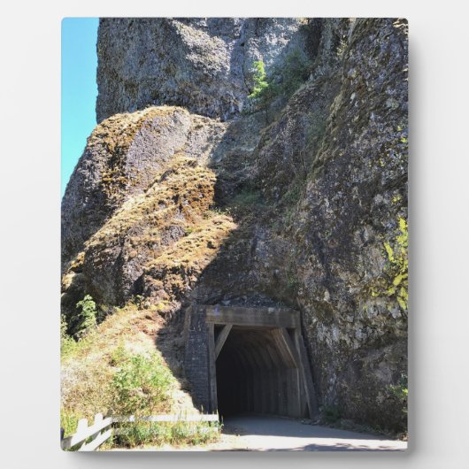 Oneonta Gorge Tunnel, OR Fotoplaat (Voorkant)