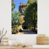 Oneonta Gorge Tunnel, Oregon Poster (Keuken)