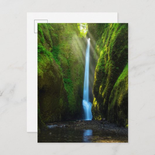 Oneonta Herfsten Briefkaart (Voorkant / Achterkant)