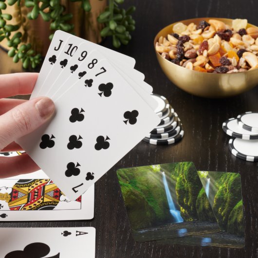 Oneonta Herfsten Pokerkaarten (Insitu)
