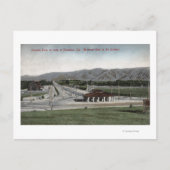 Oneonta Park & Raymond Hotel Briefkaart (Voorkant)