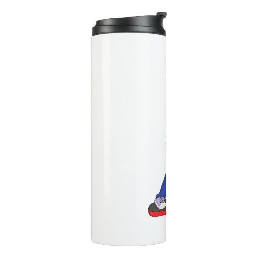 Onepiegel Thermosbeker (Gedraaid links)